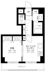 クレッセント中目黒の物件間取画像